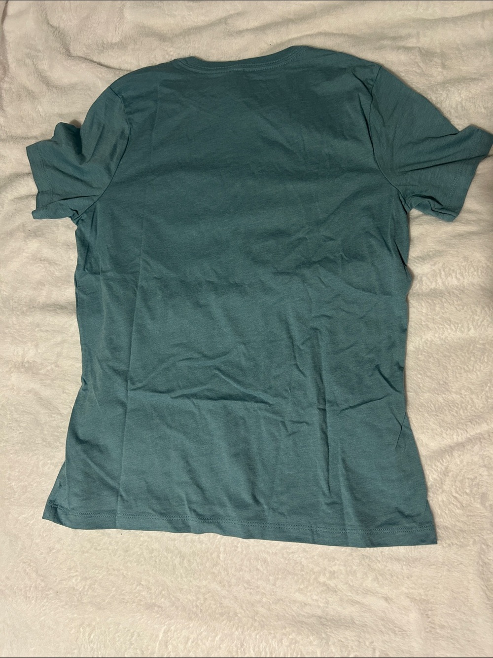 Graphic 'imma steal ur fries' Seagull Tee - Teal - Picture 2 of 3